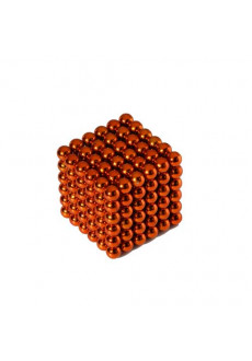 Фото: Неокуб Іграшка помаранчевого кольору 216 кульок